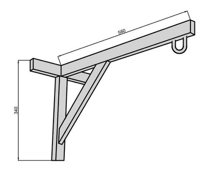 W5C boxzsák akasztó