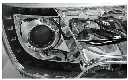 VW T5 10-15 chrole LED DRL lámpák LED DRL lámpák