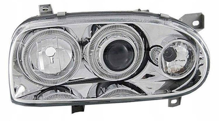 VW Golf III fényszórók CHROM RINGI