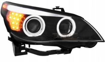 Fényszórók BMW E60/E61 03-07 fekete