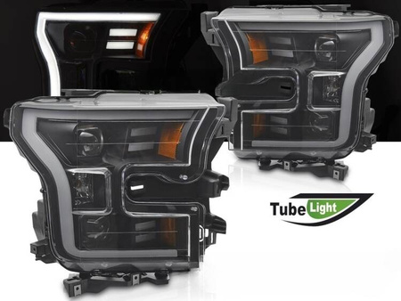 Fényszórók Ford F150 MK13 14-17-es Ford F150 MK13-hoz fekete