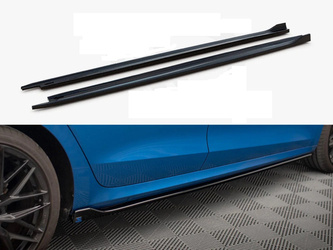 SKODA OCTAVIA MK4 küszöblemezek fényes fekete