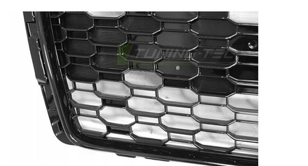 Hűtőrács ATRAPA SPORT FEKETE az AUDI A4 B9 15-19 modellhez
