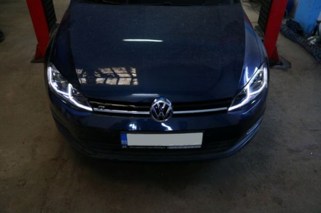 ELSŐ LÁMPÁK VW GOLF 7 12-17 KINÉZET XENON KRÓM