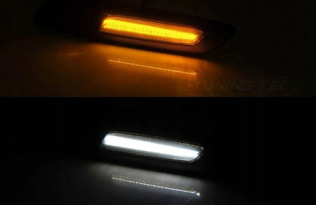 Villogók Bmw E60 E90 E92 E87 E93 füst króm Led