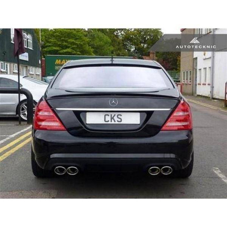 SPOILER MERCEDES W221 06-11 CSOMAGTARTÓ ABSZ FÉNYES FEKETE