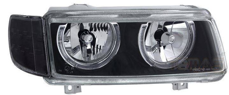 VW Passat B4 BLACK RINGI fényszórók