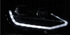 Fekete cső Led Drl Dts lámpák a Vw T6 15-19 Vw T6-hoz