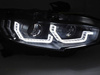 Fényszórók Honda Civic X '16-'21 fekete LED-hez