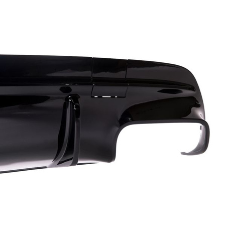 DIFFÚZOR MERCEDES CLA 13-19 AMG LINE FÉNYES FEKETE