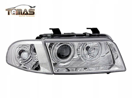 Fényszórók Audi A4 B5 CHROM RINGI