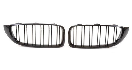 BMW F32 F33 F36 2013- FEKETE FÉNYES KETTŐS RÁCS