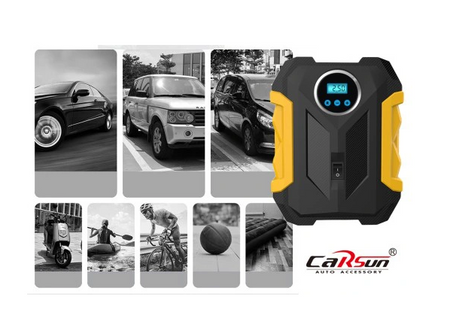 AUTÓ KOMPESSZOR Szivattyú Kompresszor 12V LED LCD