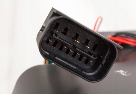 Fényszórók BMW E87 E81 Ringi fekete