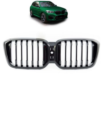 RÁCS BMW X3 G01 X4 G02 FACELIFT 2021- GLOSS SINGL