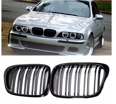 Vese grill BMW E39 96-03 fényes fekete Mpower
