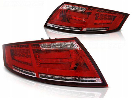 Audi tt 06-14 piros fehér led sáv dts lámpák