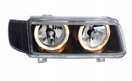 VW Passat B4 BLACK RINGI fényszórók