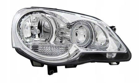 VW Polo fényszórók 9N3 CHROM RINGI