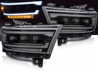Fényszórók full LED fekete a Dodge Ram 19-22-hez