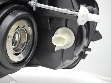 Fényszóró lámpa bal oldali fekete Opel Astra G 97-04