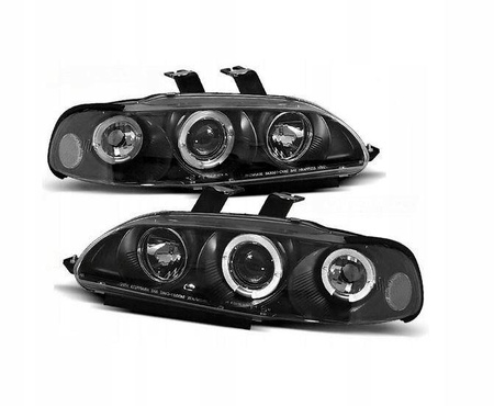 Honda Civic V BLACK RING fényszórók