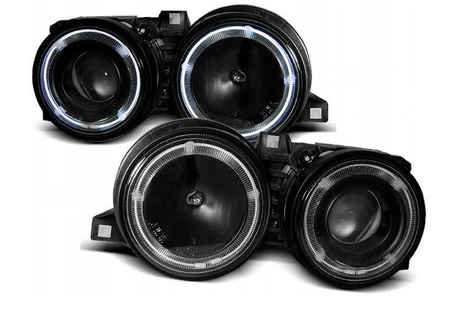 Fényszórók BMW E30 fekete gyűrű