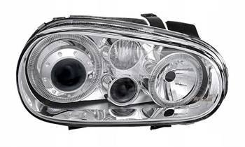 VW Golf IV fényszórók CHROM RINGI
