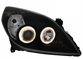 Fényszórók OPEL VECTRA C SIGNUM Ringi fekete