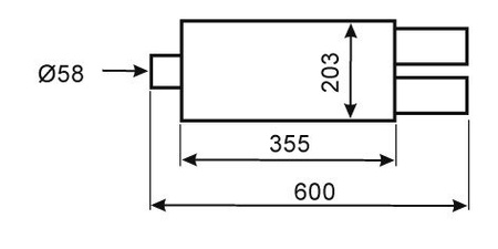 Basszus hangtompító 2x80 WM sport basszus + zenekar