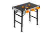 Multifunkciós munkaasztal, összeszerelő asztal, teherbírás 454 kg KD11872