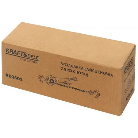 Kézi csörlő racsnival 3m 3t KD3505