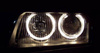 Fényszórók Audi A4 B5 CHROM RINGI