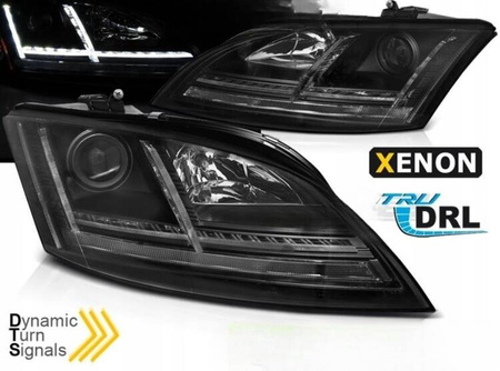 Audi Tt lámpák 06-10 8j Fekete Led Drl Dts Xenon
