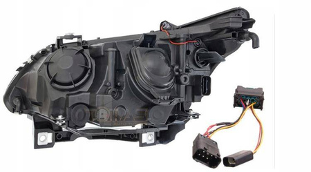 Fényszórók BMW E60 / E61 FEKETE RING