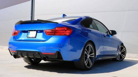 DIFFÚZER BMW F32 F33 TELJESÍTMÉNY FÉNYES -O---O-