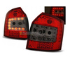 Audi A4 B6 01-04 avant piros füstös led lámpák