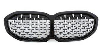 RÁCS BMW 1ER F40 F41 F41 DIAMANT KRÓMOZOTT FEKETE