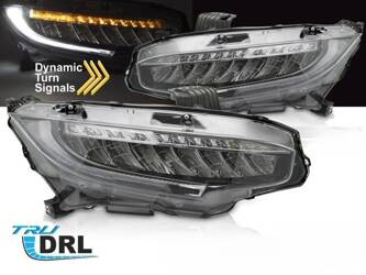 Fényszórók Honda Civic X 16-21 Full LED-hez