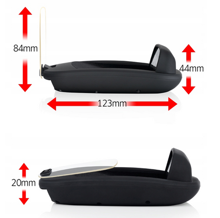 Kijelző projektor LED LCD HUD OBD2 GPS C800