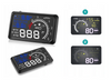 Kijelző kivetítő LED LCD HUD OBD2 5.5 kék