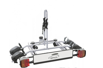 Kerékpártartó platform 2 kerékpárra, vonóhorog Titan Amos