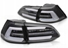 FEKETE LED lámpák VW GOLF 7 VII VARIANT-hoz
