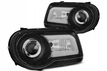 Chrysler 300C fekete TUBE fényszórók