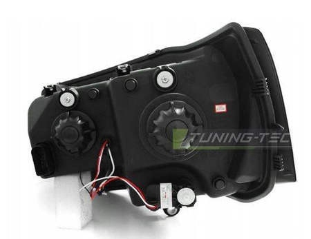 Fényszórók Fényszórók VW T5 10-15 FEKETE LED DR