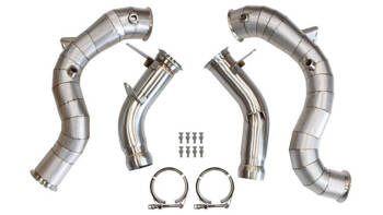 Downpipe Mercedes Benz GT GTS AMG Hővédő pajzs