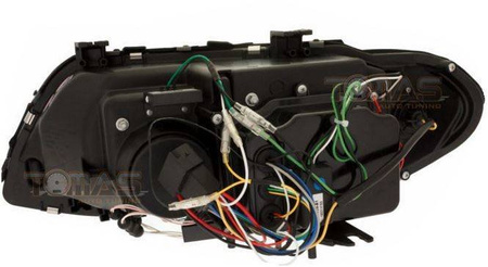 Fényszórók BMW X5 E53 Gyűrűk CCFL Fekete D2S XEN D2S XEN