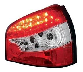 Audi A3 8L VÖRÖS FEHÉR LED hátsó lámpák