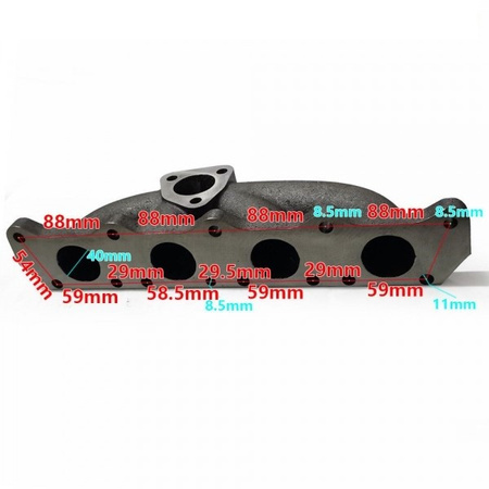 Öntöttvas kipufogócső VAG 1.8T K03