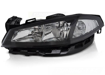 Fekete bal oldali fényszóró Renault Laguna II-hez